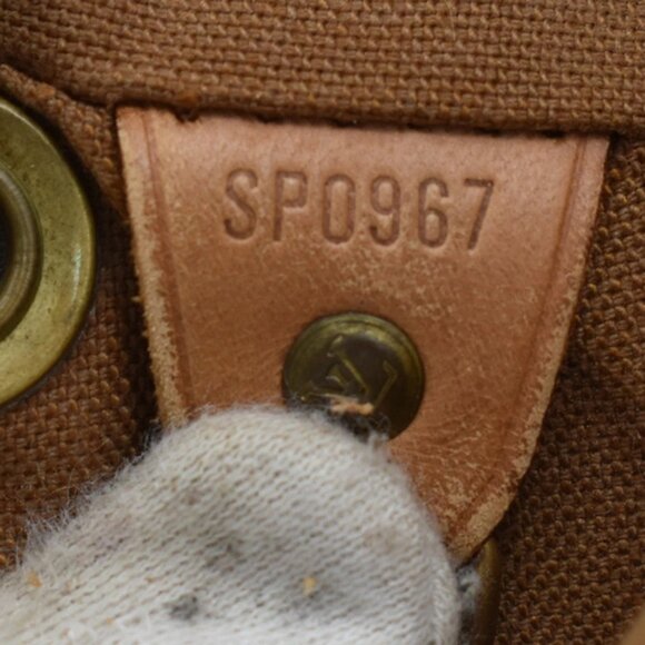 LOUIS VUITTON Mini Montsouris Backpack Bag Monogram Leather Brown M51137 33KB025 - Picture 15 of 15